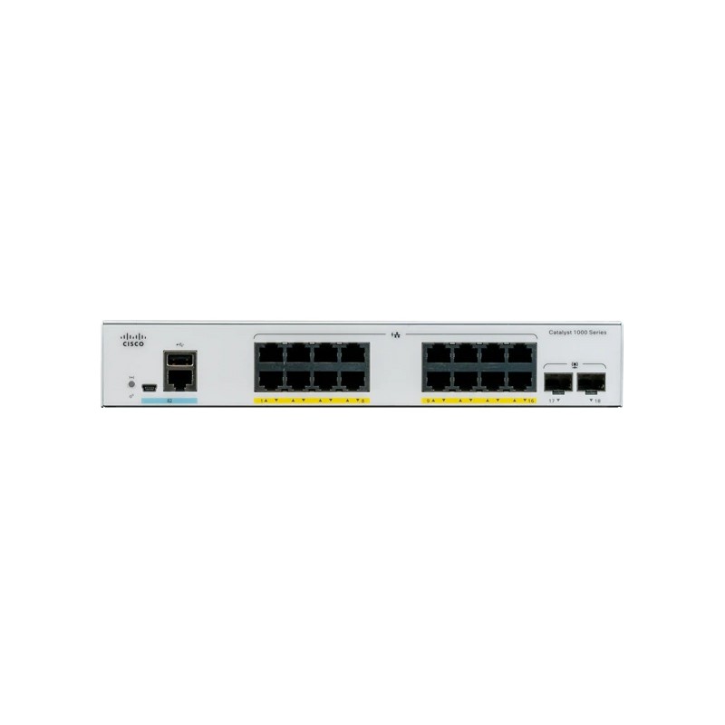 Коммутатор Cisco C1000-16P-2G-L