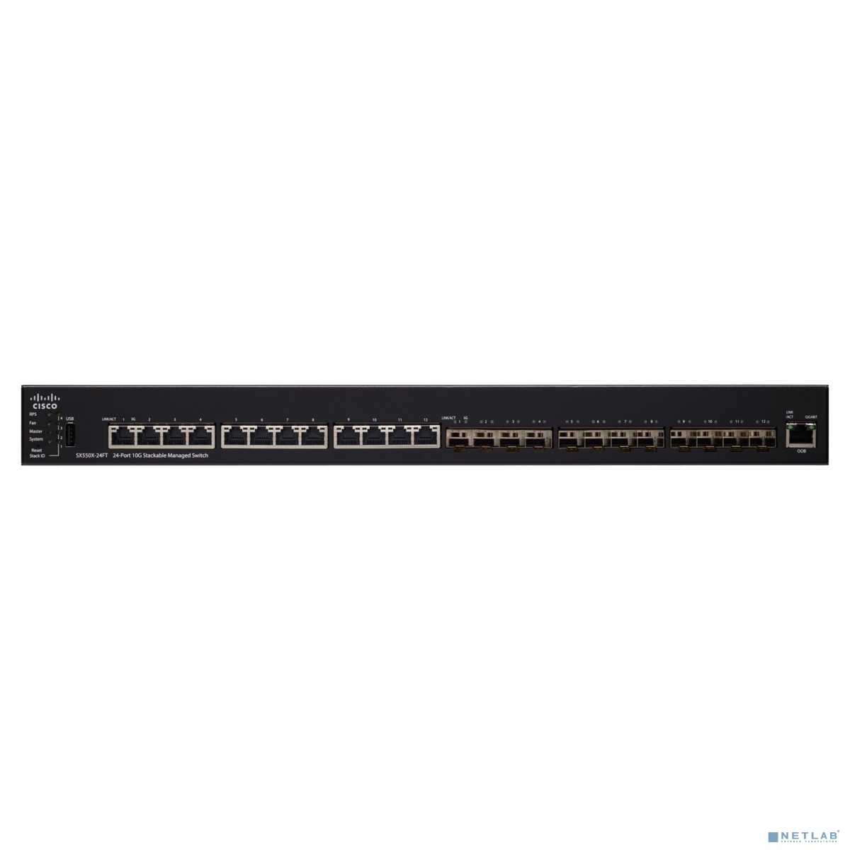 Коммутатор Cisco SB SX550X-24-K9 (SX550X-24-K9-EU)