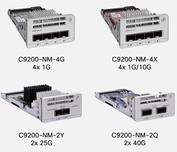 Интерфейсный модуль Cisco C9200-NM-2Y - stack kz