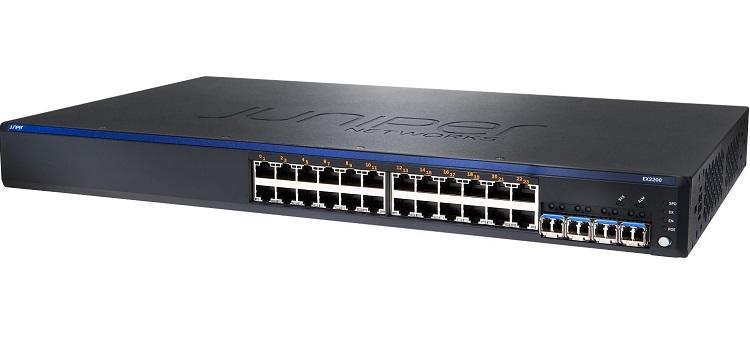 Коммутатор Juniper EX2200-24T-4G-TAA