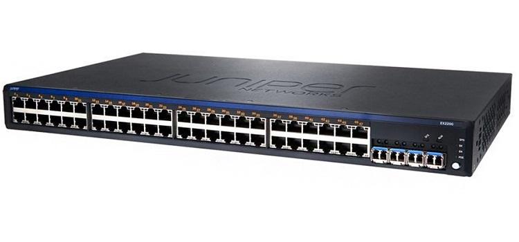 Коммутатор Juniper EX2200-48T-4G-TAA