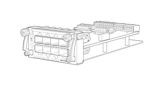 Сетевой модуль Juniper EX4600-EM-8F