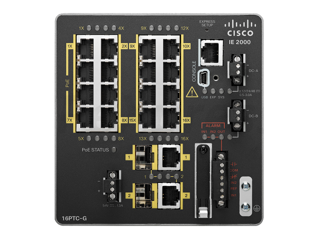 Коммутатор Cisco IE-2000-16TC-L - stack kz