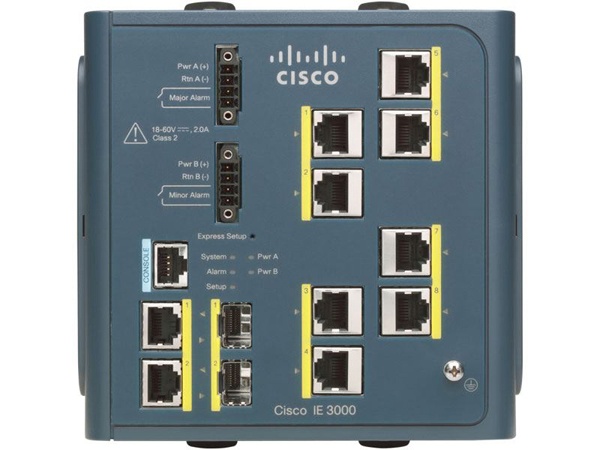Коммутатор Cisco IE-3000-8TC-E