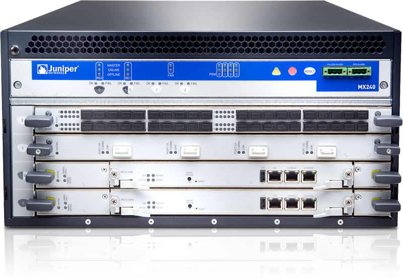 Juniper MX240BASE DC Stack Systems Kz