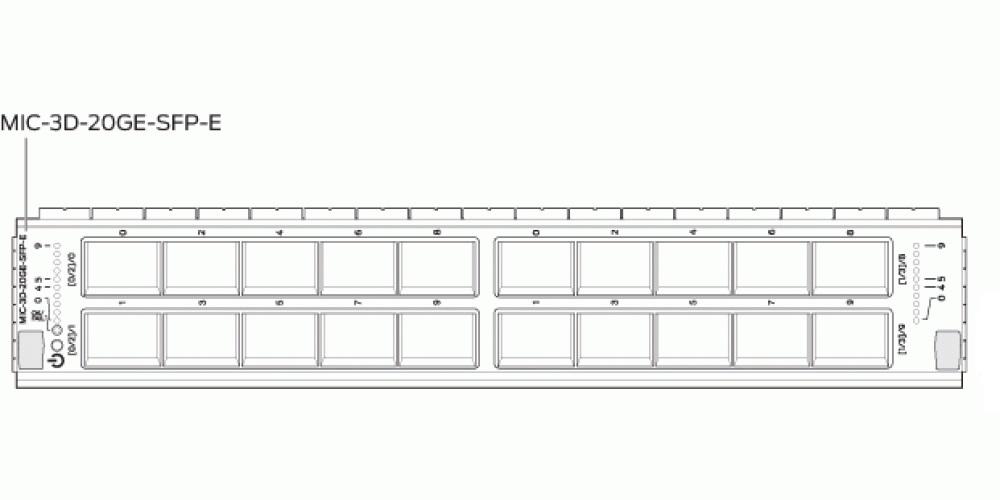 Интерфейсный модуль Juniper MIC-3D-20GE-SFP