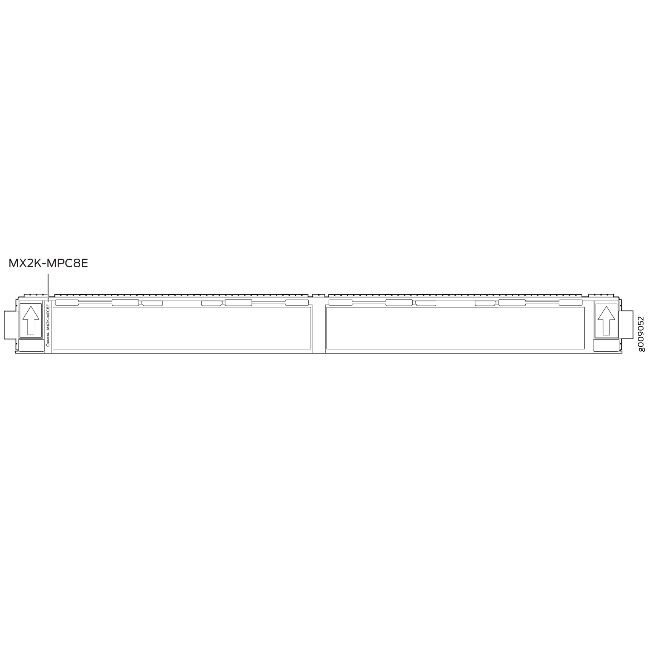 Интерфейсный модуль Juniper MX2K-MPC8E