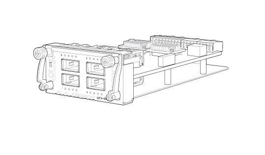 Сетевой модуль Juniper QFX-EM-4Q
