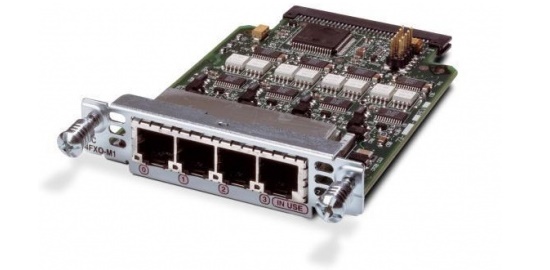 Интерфейсный модуль Cisco VIC2-4FXO - stack kz
