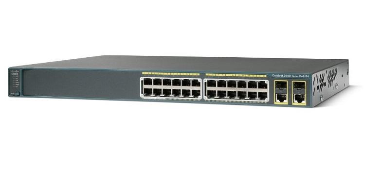 Коммутатор Cisco WS-C2960-24PC-L