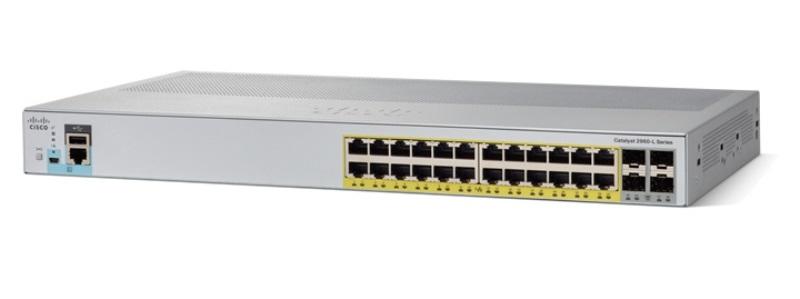 Коммутатор Cisco WS-C2960L-24PS-LL