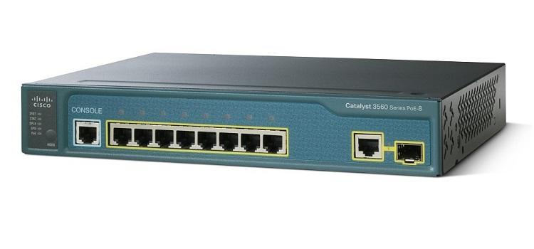 Коммутатор Cisco WS-C3560-8PC-S