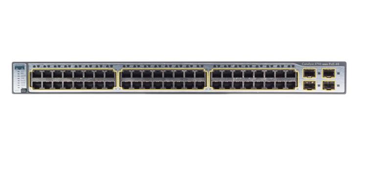 Коммутатор Cisco WS-C3750-48PS-S