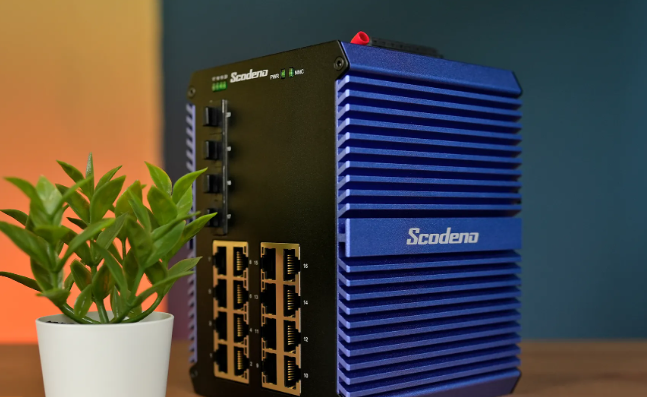 "Содружество надежности и эффективности: Обзор промышленного коммутатора Scodeno XPTN-9000-85-4XG16GP-VX для промышленных и домашних сетей"